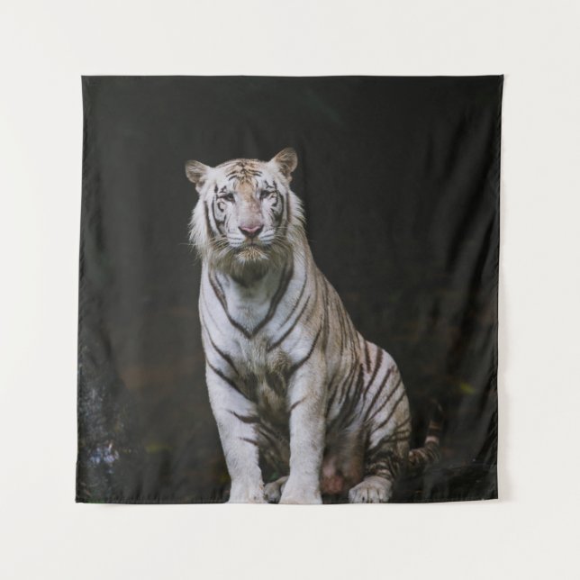 TAPETE DE PAREDE WHITE TIGER (Frente)
