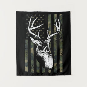 Tapete De Parede Whitetail Buck Deer Hunting EUA Camouflage Améric