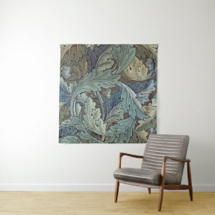Tapete De Parede William Morris Acanthus Sage Flor de Floral Botâni