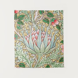 Tapete De Parede William Morris Artichoke Floral Vintage