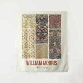 Tapete De Parede William Morris Coletou Colagem de Padrões de Arte