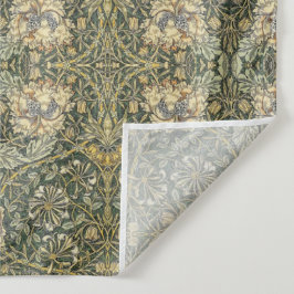 Tapete De Parede William Morris Honeysuckle Ouro Verde
