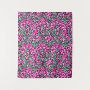 Tapete De Parede William Morris Irises, Fuchsia Pink e Wine
