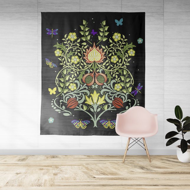 Tapete De Parede William Morris Vintage Flowers (Criador carregado)