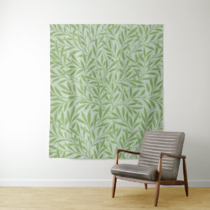 Tapete De Parede William Morris Willow Flor Classic Verde