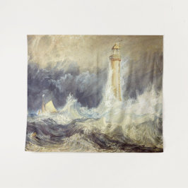 Tapete De Parede William Turner - Farol Bell Rock