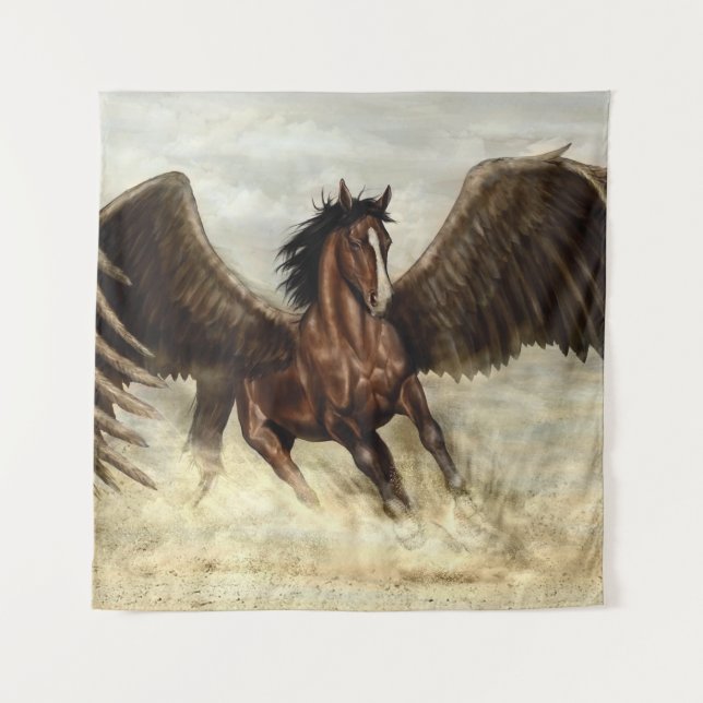 Tapete De Parede Winged Pegasus   (Frente)