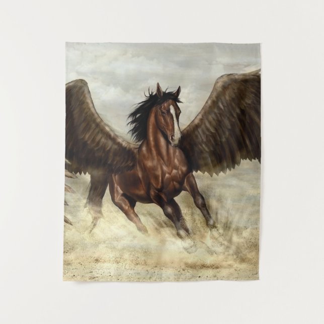 Tapete De Parede Winged Pegasus  (Frente)