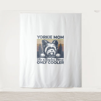 Tapete De Parede Womens Yorkie Mãe _Yorkshire Mama Dia de as mães