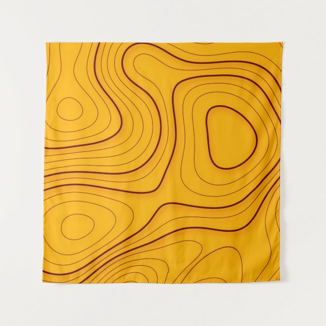 Tapete De Parede Wood texture, linear abstraction backgroundabstrac (Frente)