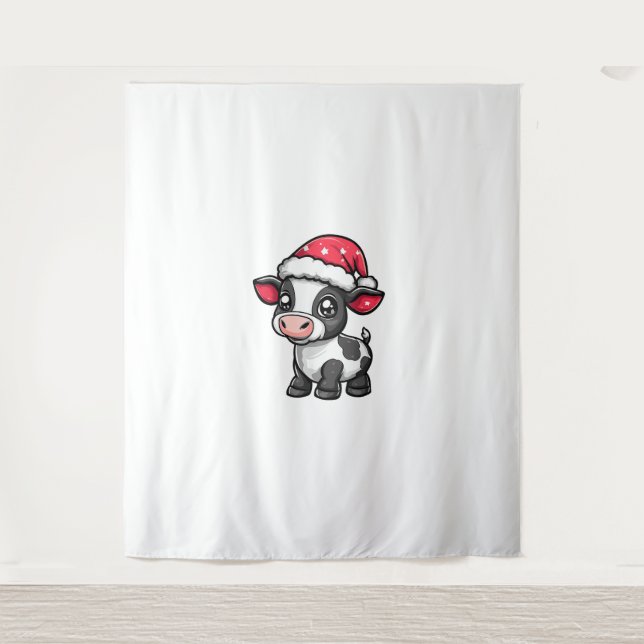 Tapete De Parede X-Mas Básico De Natal Em Vaca (Frente)