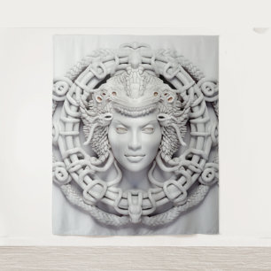 Tapete De Parede XL Tabulação Clássica de Medusa