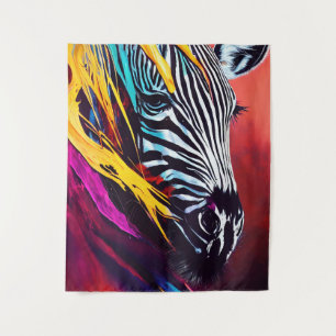 Tapete De Parede Zebra Animal Discovery Adventure Planet Nature