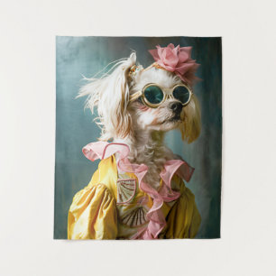 Tapete De Parede Zena Maltês