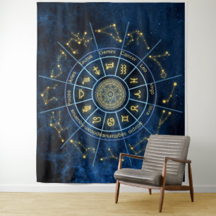 Tapete De Parede Zodiac