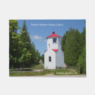 tapete de porta Bailey Harbor Range Lights