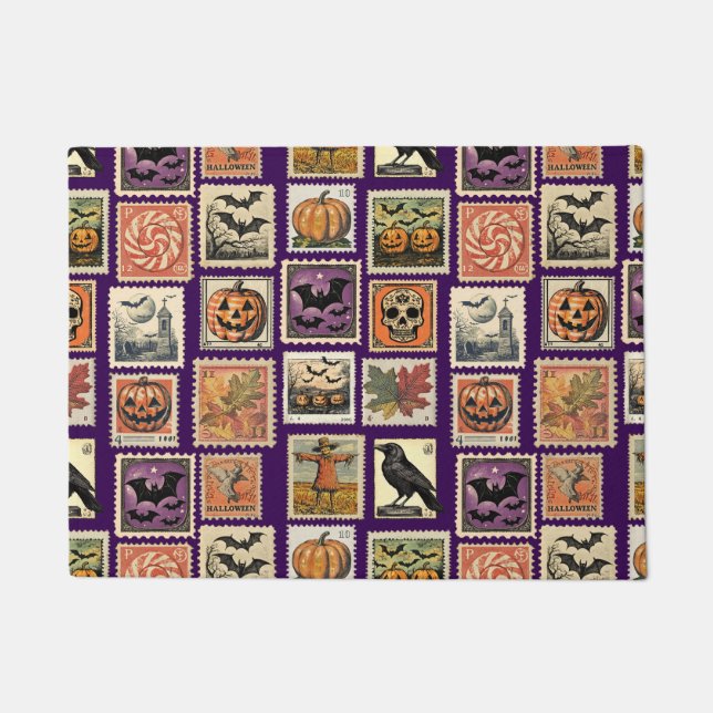 Tapete de Porta com Estampa de Halloween (Frente)