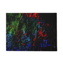 Tapete de porta com textura escura, tapete abstrat