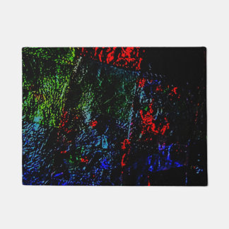 Tapete de porta com textura escura, tapete abstrat