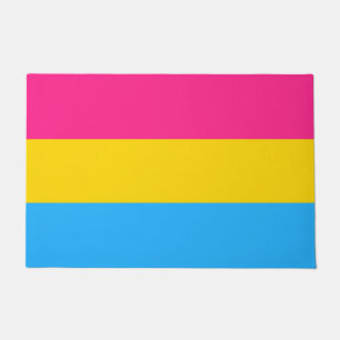 Tapete de Porta da Bandeira Pansexual