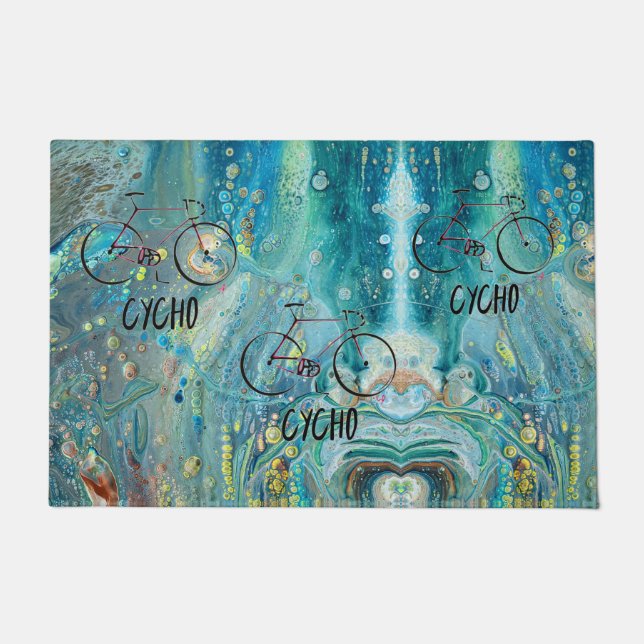 tapete de porta de bicicleta (Frente)