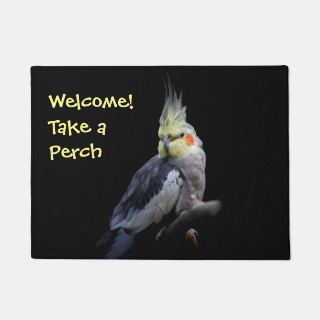 Tapete de Porta de Cacatua (Frente)