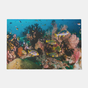 tapete de porta do Coral Reef