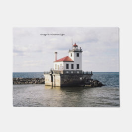 Tapete de porta do Oswego West Pierhead Light