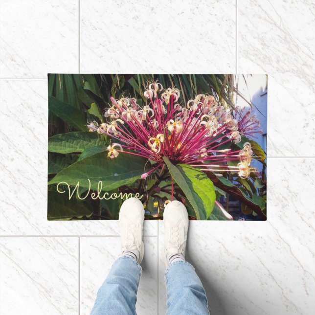 Tapete de Porta Flores Clerodendrum Starburst (Interior)