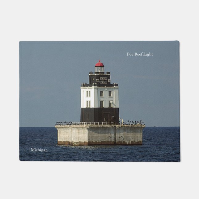 tapete de porta leve do Poe Reef (Frente)