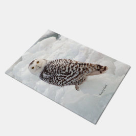 tapete de porta Snowy Owl