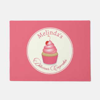 Tapete de Porta Tapete de Porta Cupcakes Delicioso