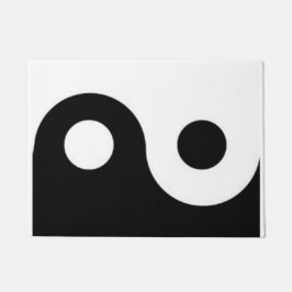 tapete de porta yin yang 18" x 24"