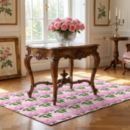 Tapete de Sala Meninas Rosa Bonito Rosa