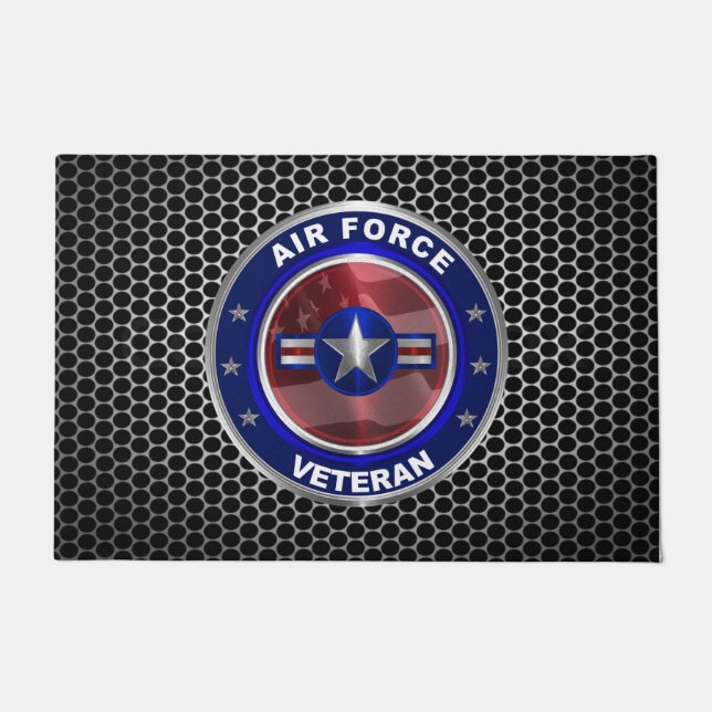 Tapete de Veterano da Força Aérea Antiga (Frente)
