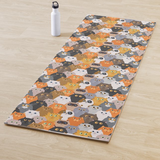 Tapete De Yoga С retratos de Yoga Mat (In Situ)