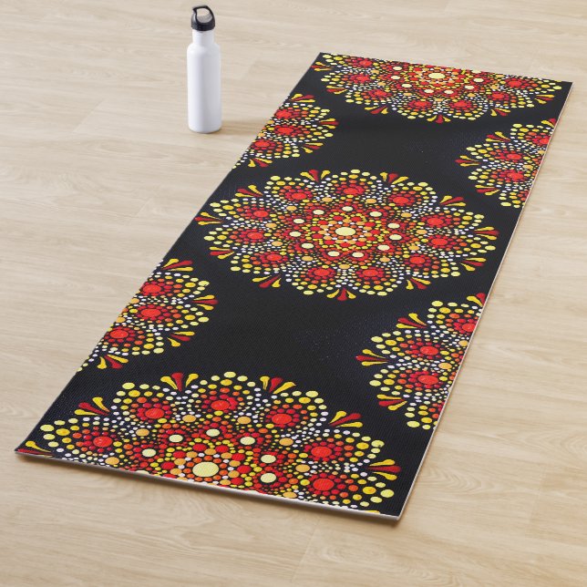 Tapete De Yoga 047 - Mandala Yoga Mat (In Situ)