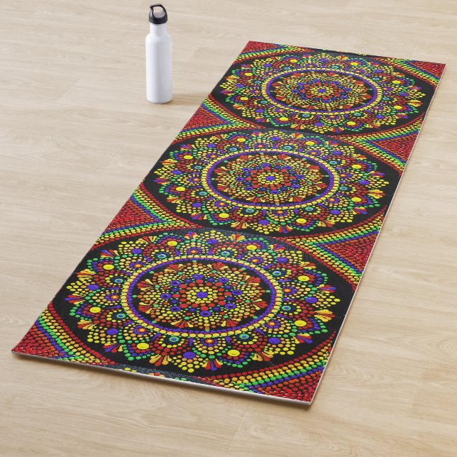 Tapete De Yoga 058 - Mandala Yoga Mat (In Situ)