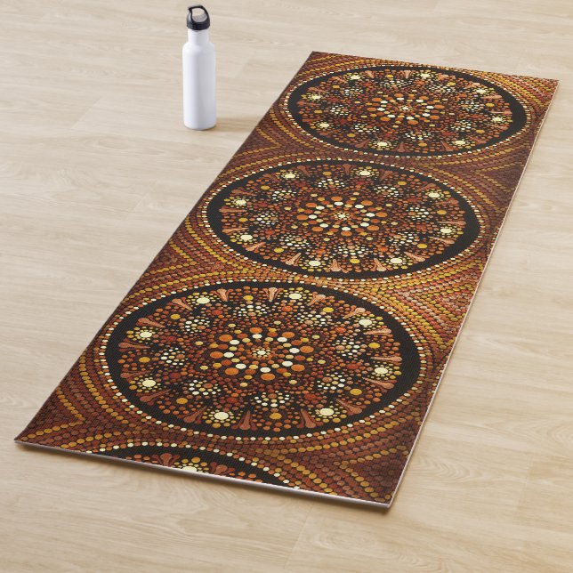 Tapete De Yoga 063 - Mandala Yoga Mat (In Situ)