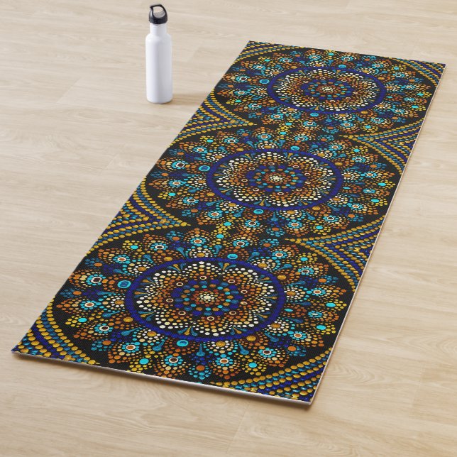 Tapete De Yoga 066 - Mandala Yoga Mat (In Situ)