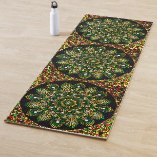 Tapete De Yoga 074 - Crescendo Mandala Yoga Mat