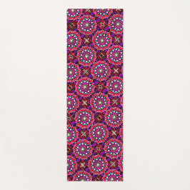 Tapete De Yoga 078 - Pink Pattern Mandala Yoga Mat