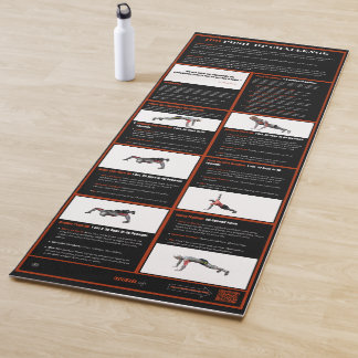 Tapete De Yoga 100 Ioga Mat do Desafio de Push