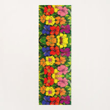 113 - Hibiscus Yoga Mat