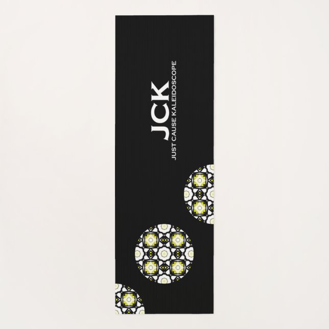 Tapete De Yoga 19.ª parte do caleidoscópio (Verso)