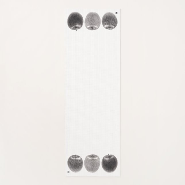 TAPETE DE YOGA 3個のりんご　横 (Frente)