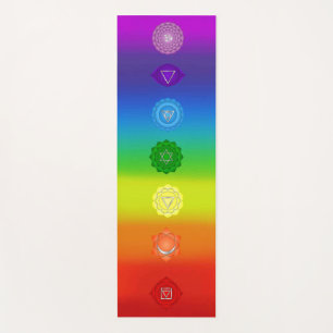 Tapete De Yoga 7 Chakras