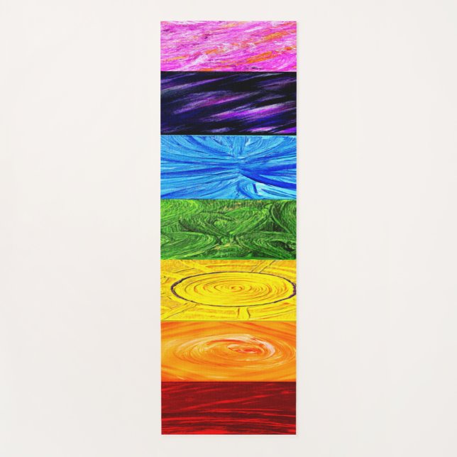Tapete De Yoga 7 Chakras (Frente)