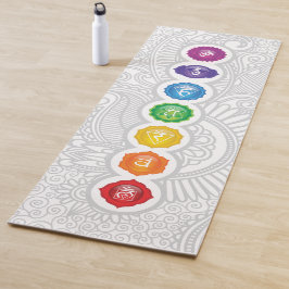 Tapete De Yoga 7 Chakras Yoga Mat - 01pwb