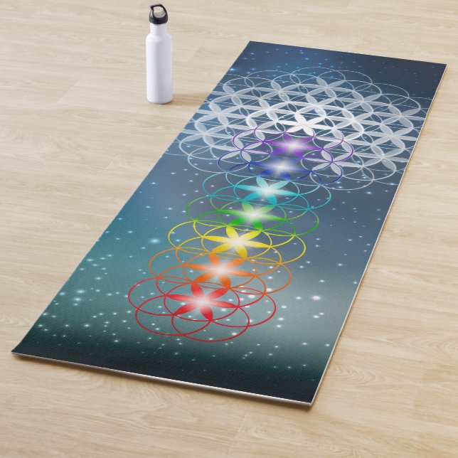 Tapete De Yoga 7 Universo Chakra (In Situ)